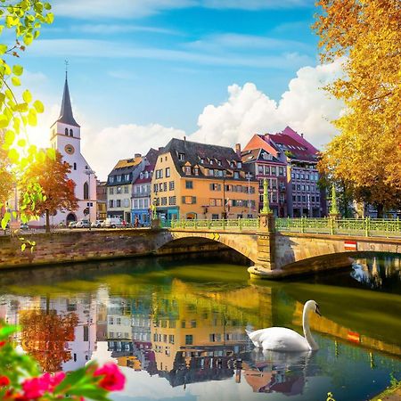 Bel Ami 01 - Turquoise & Or - Moderne Chic - Centre Ville - Acces Jardin - Clim - Wifi - Parking - Localisation Ideale ستشيلتيغهيم المظهر الخارجي الصورة
