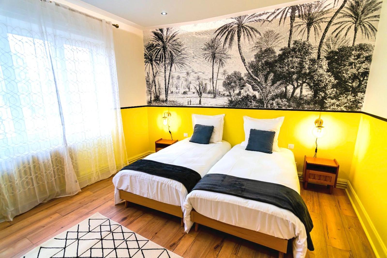 Bel Ami 01 - Turquoise & Or - Moderne Chic - Centre Ville - Acces Jardin - Clim - Wifi - Parking - Localisation Ideale ستشيلتيغهيم المظهر الخارجي الصورة