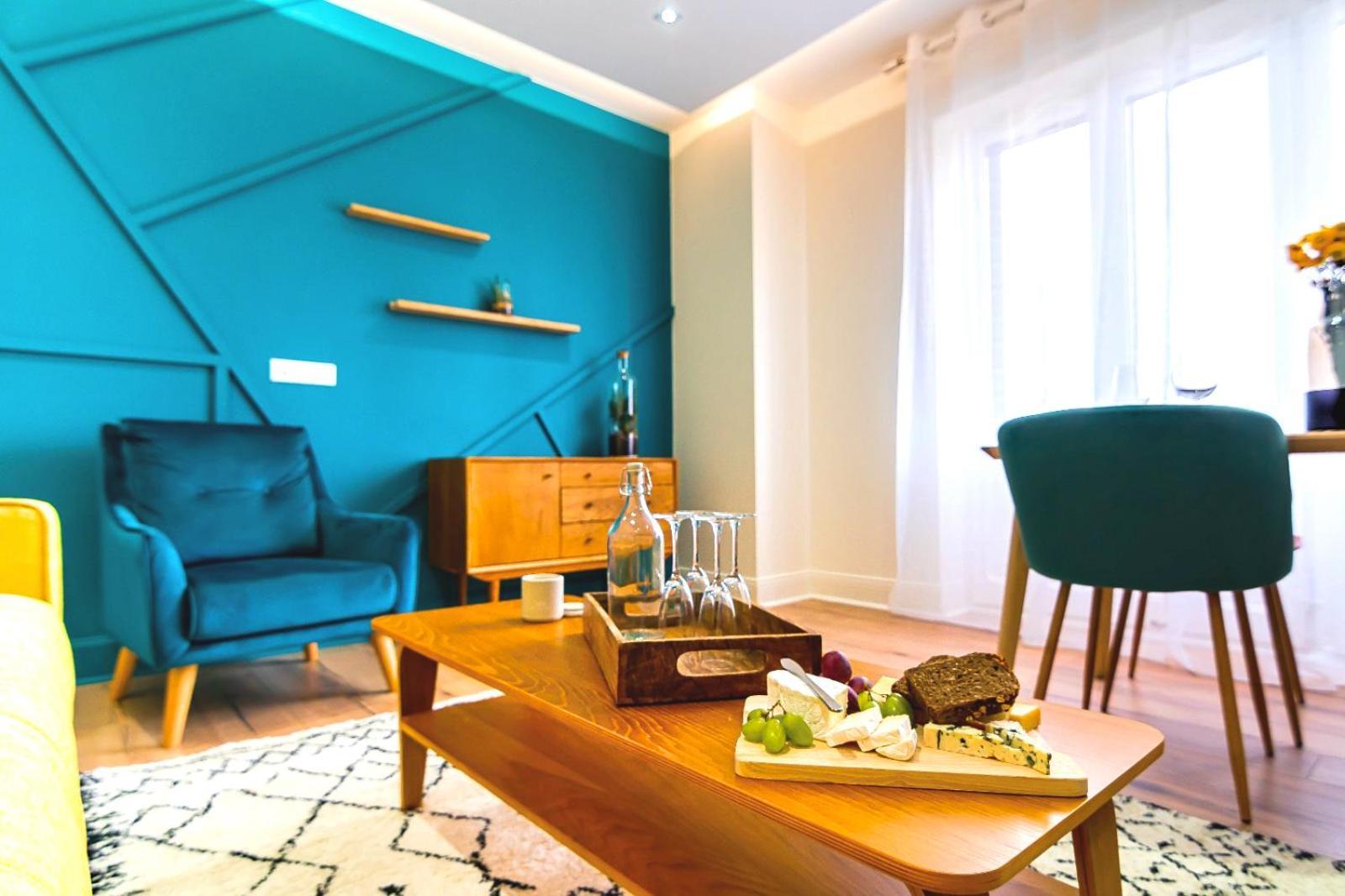 Bel Ami 01 - Turquoise & Or - Moderne Chic - Centre Ville - Acces Jardin - Clim - Wifi - Parking - Localisation Ideale ستشيلتيغهيم المظهر الخارجي الصورة