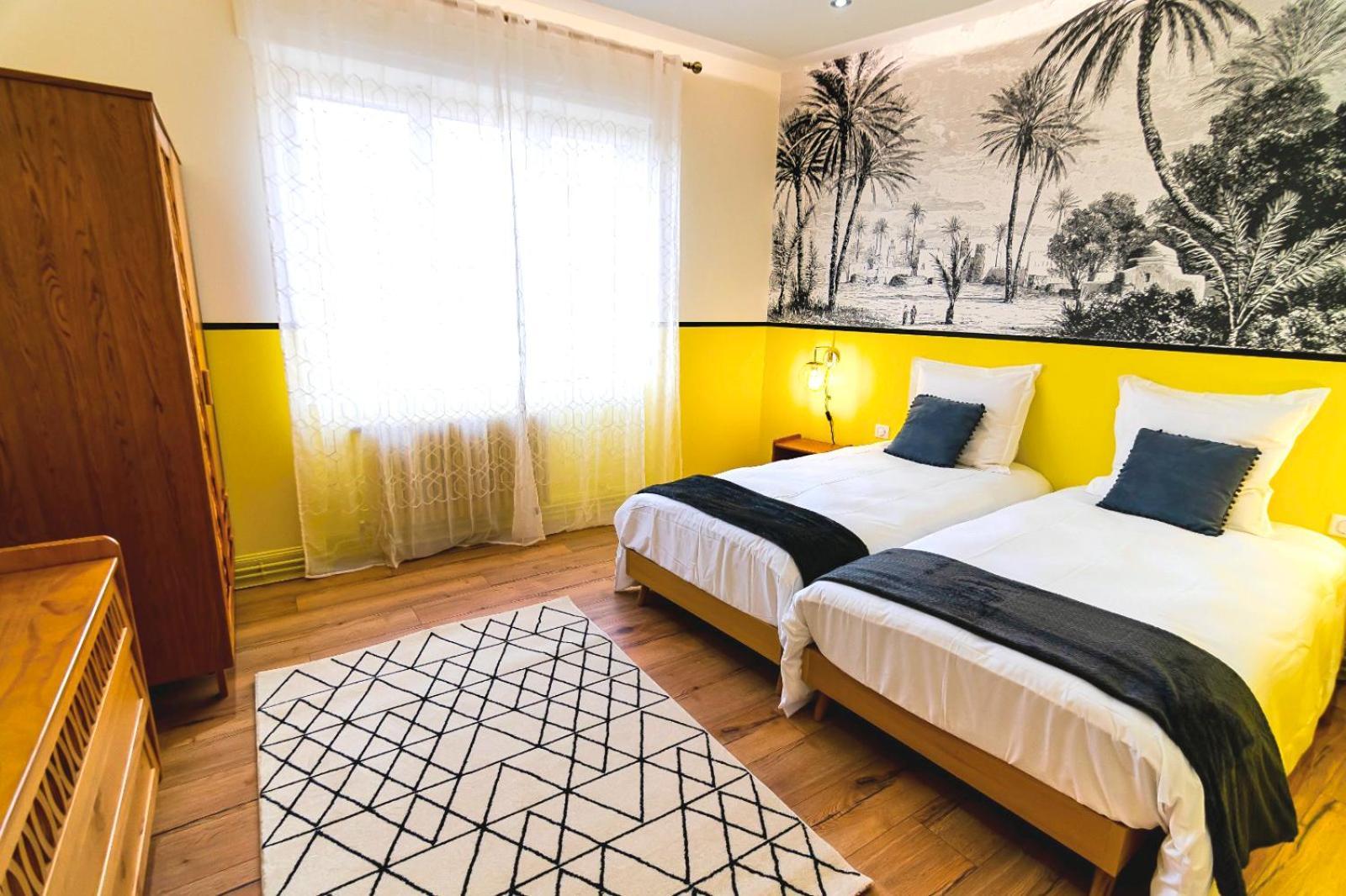 Bel Ami 01 - Turquoise & Or - Moderne Chic - Centre Ville - Acces Jardin - Clim - Wifi - Parking - Localisation Ideale ستشيلتيغهيم المظهر الخارجي الصورة
