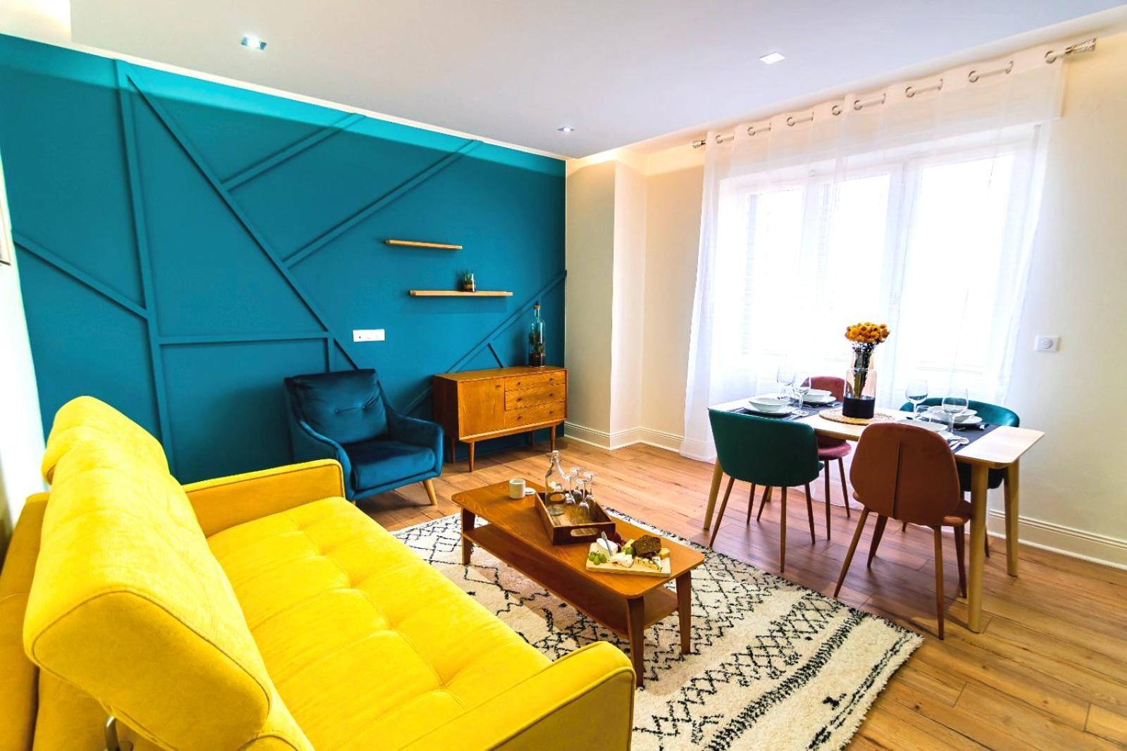 Bel Ami 01 - Turquoise & Or - Moderne Chic - Centre Ville - Acces Jardin - Clim - Wifi - Parking - Localisation Ideale ستشيلتيغهيم المظهر الخارجي الصورة